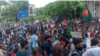 তৃতীয় দিনের মতো রাজধানী ঢাকার শাহবাগ মোড় অবরোধ করেছেন শিক্ষার্থীরা।