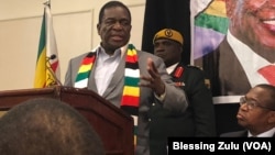 VaEmmerson Mnangagwa naVaMthuli Ncube