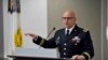 FILE - Lt. Gen. H.R. McMaster Jr., speaks at the Association of the United States Army, Nov. 1, 2016.