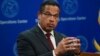 រូបឯកសារ៖ លោក Keith Ellison អគ្គ​រដ្ឋ​អាជ្ញា​ប្រចាំ​រដ្ឋ​មីនីសូតា ថ្លែងនៅក្នុងសន្និសីទសារព័ត៌មានមួយពាក់ព័ន្ធនឹងការស្លាប់របស់លោក George Floyd នៅទីក្រុង St. Paul រដ្ឋមីនីសូតា កាលពីថ្ងៃទី២៧ ខែឧសភា ឆ្នាំ២០២០។