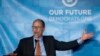 Newly elected Democratic National Committee Chairman Tom Perez gives a victory speech during the general session of the DNC winter meeting in Atlanta, Feb. 25, 2017. 