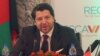 FILE - Deputy Foreign Minister Hekmat Khalil Karzai talks during the opening ceremony of the 6th Regional Economic Cooperation Conference of Afghanistan at the Foreign Affairs Ministry in Kabul, Sept. 3, 2015. Karzai revealed more than 1,300 foreign fighters had participated in the recent battle for control of northern city of Kunduz.