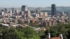 Une vue de Pretoria, la capitale sud-africaine. 