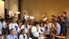 Oposición nicaragüense presenta la coalición "Unidad Nacional Azul y Blanco", conformada por 43 movimientos.
