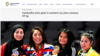 The women's ju-jitsu 49 kg category at the 2018 Asian Games in Jakarta. From left to right: Mahra Alhinaai of United Arab Emirates; Jessa Khan of Cambodia; Margarita Ochoa of the Philippines; and Thi Thanh Minh Duong of Vietnam. (Web screenshot of Asian Games 2018 website)