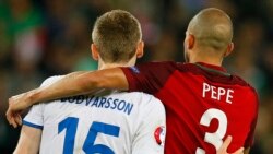 Rubrica de Desporto da VOA: O empate com sabor a derrota entre Portugal e Islândia