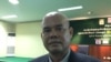 លោក​ អ៊ុក គឹមសេង​ ​អ្នក​នាំពាក្យ​​ក្រសួង​ព័ត៌មាន​ប្រាប់​ VOA​​ ក្នុង​​សិក្ខា​សាលា​​ស្តីពីក្រមប្រតិបត្តិផ្សព្វ​ផ្សាយ​អំពើហិង្សាលើស្រ្តី និងការប្រើប្រាស់អក្ខរាវិរុទ្ធតាមប្រព័ន្ធផ្សព្វផ្សាយ នៅ​ថ្ងៃទី​២ ខែ​ឧសភា ឆ្នាំ​២០១៧។ (កាន់ វិច្ឆិកា/VOA)
